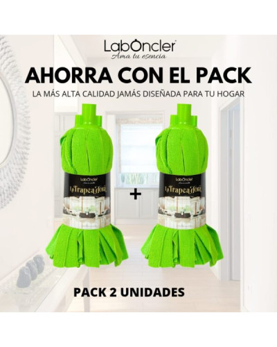 Pack doble trapeadora