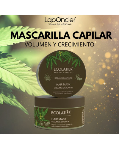Mascarilla capilar cannabis