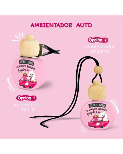 Ambientador coche fresa y nata THE FRUIT COMPANY