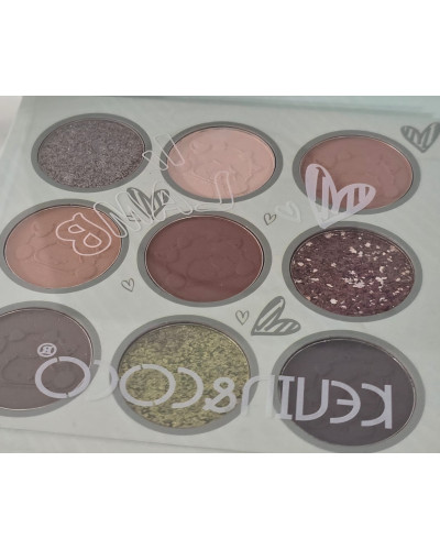 Set paleta de sombras + Labial fijo