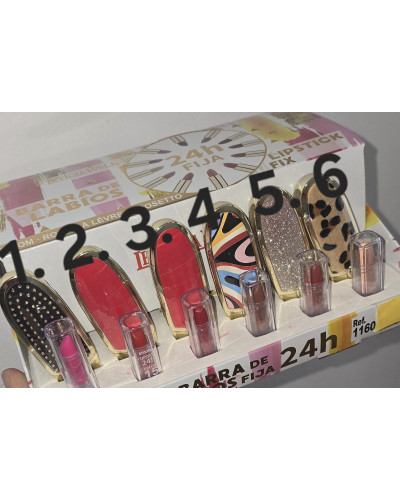 Barra labial fija 24h