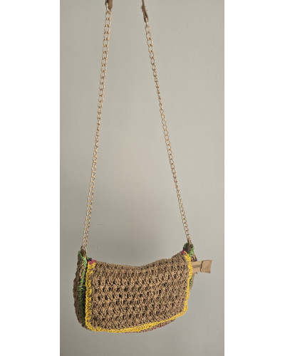 Bandolera de rafia IRENE BAG.