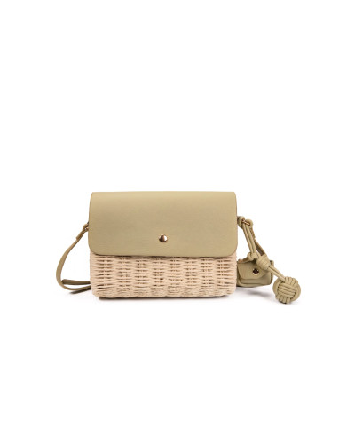 Bandolera de rafia IRENE BAG