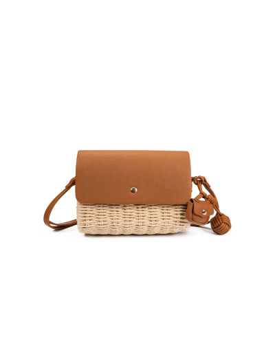 Bandolera de rafia IRENE BAG