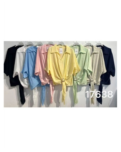 Blusa nudos con anilla