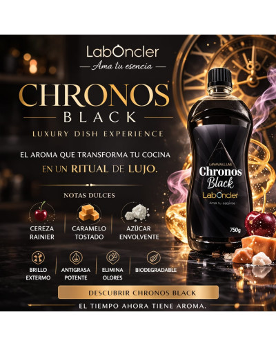 Lavavajillas Chronos Black (750 ml)