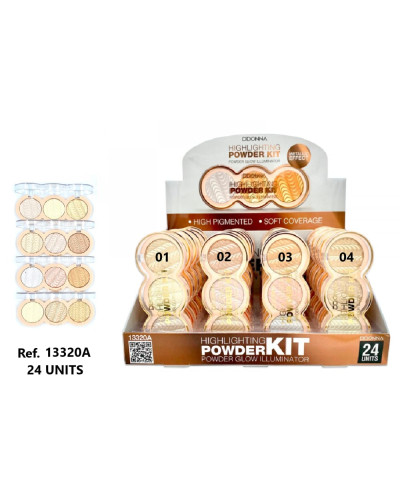 Paletas trío de iluminadores