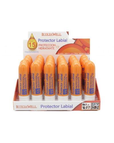 Protector labial SPF 15Leticia Well