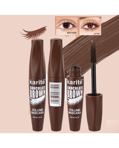 Mascara de pestañas chocolate Karité