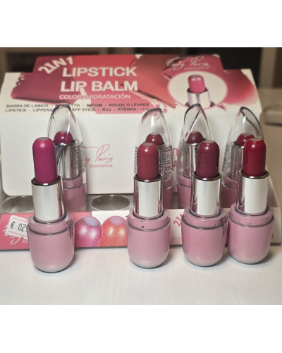 Barra labial + hidratación 2 en 1