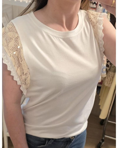 Camiseta lentejuelas