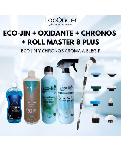 Eco-Jin + Oxidante + Chronos + Roll master 8 plus