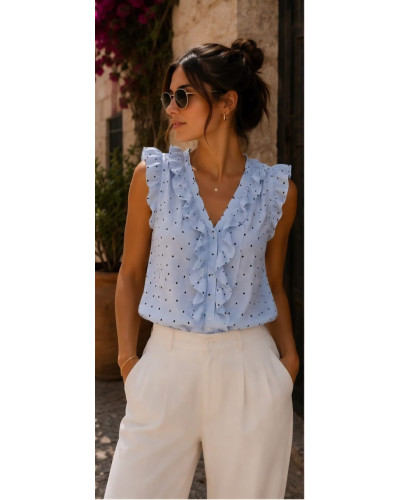 Blusa lunares