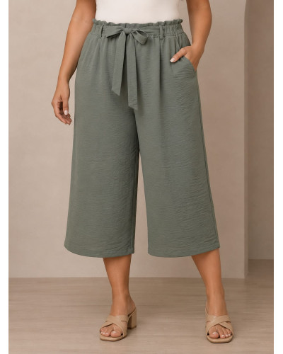 Pantalón pirata Fluido