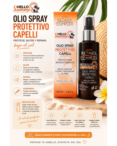 Spray protector del cabello RETINOL COMPLEX
