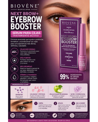 Serum para crecimiento cejas