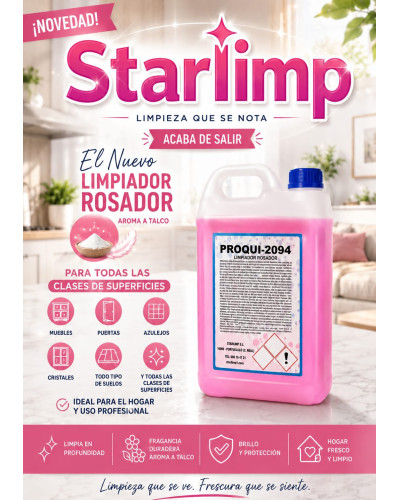 Multiusos con bioalcohol aroma a talco STARLIMP S.L 5L