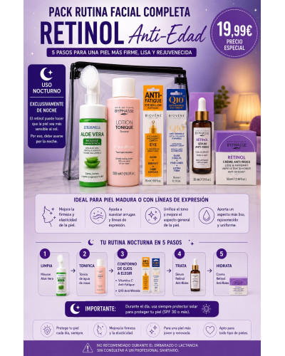 Pack rutina facial anti-edad