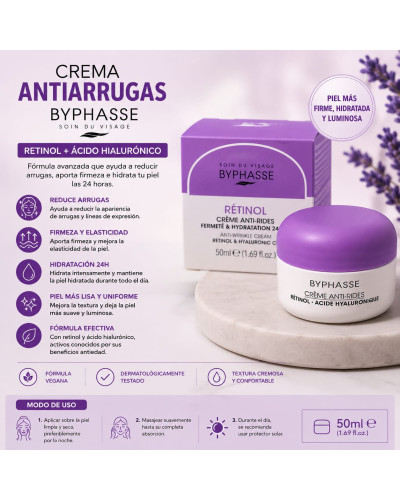 Crema antiarrugas BYPHASSE