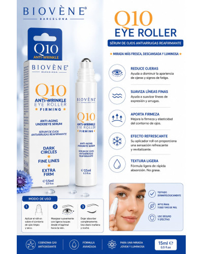 Contorno de ojos antiarrugas con Q10 BIOVÈNE