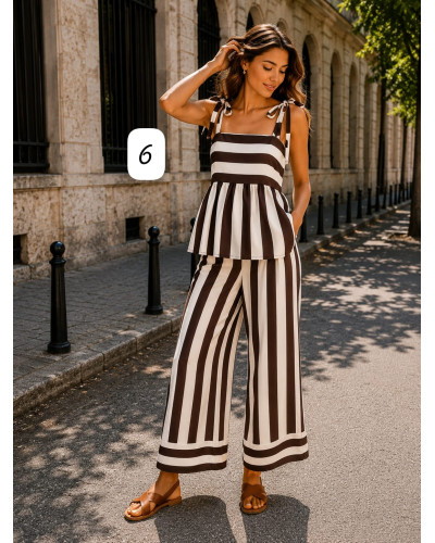 Conjunto de rallas multicolor