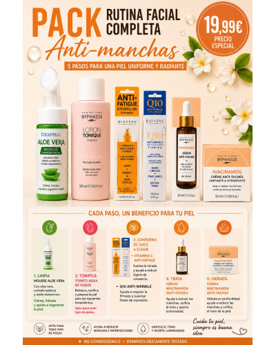 Pack rutina facial anti-manchas
