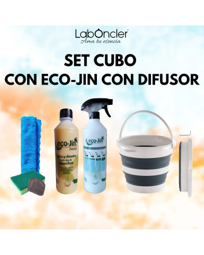 Set cubo con Eco-Jin con difusor
